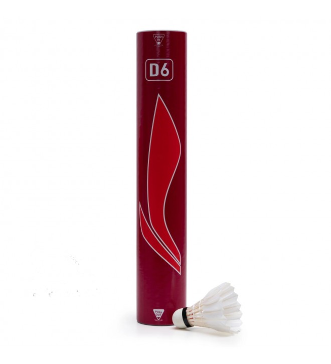 LI NING BADMINTON SHUTTLECOCK D6